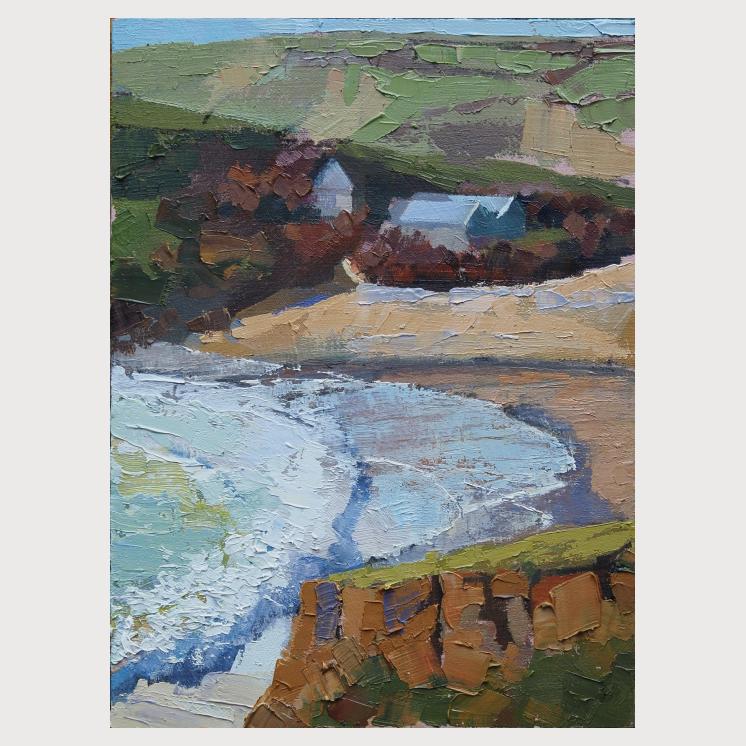 Church Cove Rough Sea